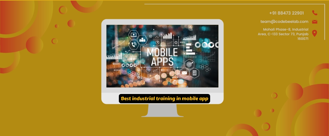 Best industrial training in mobile app