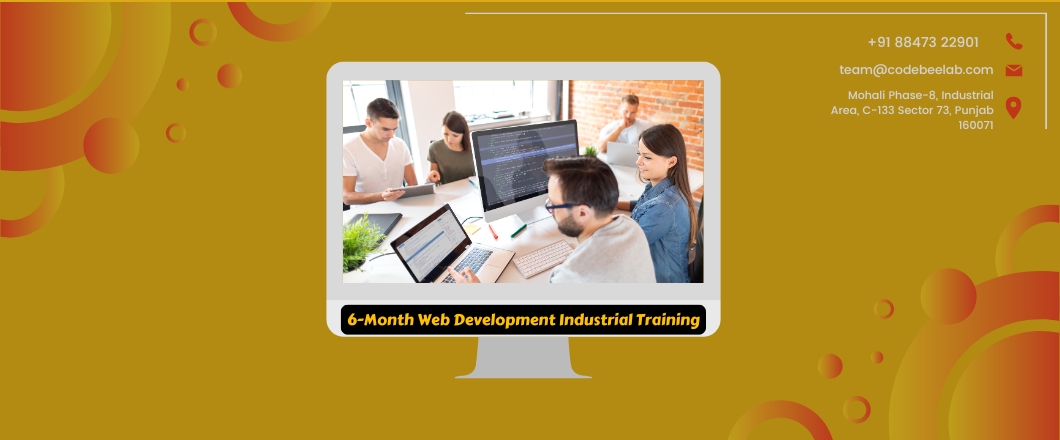 6-Month Web Development Industrial Training