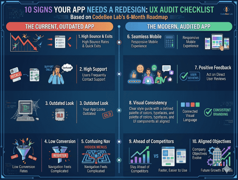 10 Signs Your App Needs a Complete Redesign
